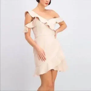 navy blue dress for baby girl BCBGMaxAzria | Dresses | Bcbg Maxazria Malik Asymmetrical Ruffle Dress